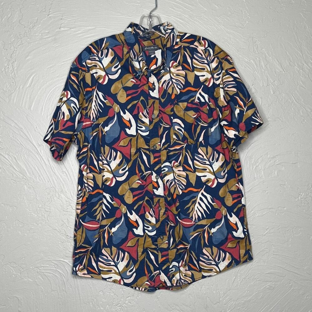 Eddie Bauer Classic Fit Button-Up Shirt - Size Large
